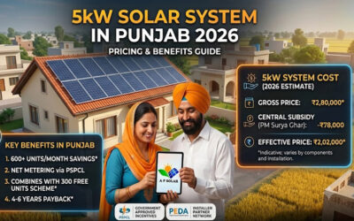 5kW Solar System Price in Punjab