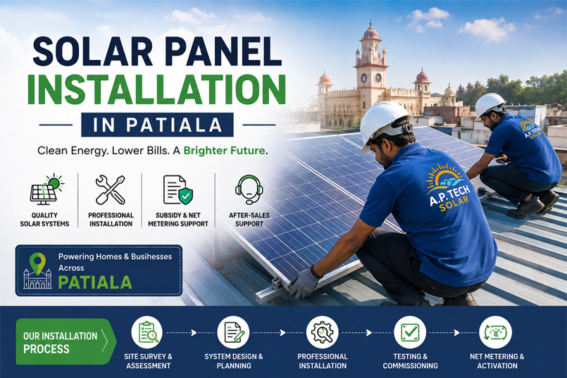Solar Panel Installation in Patiala