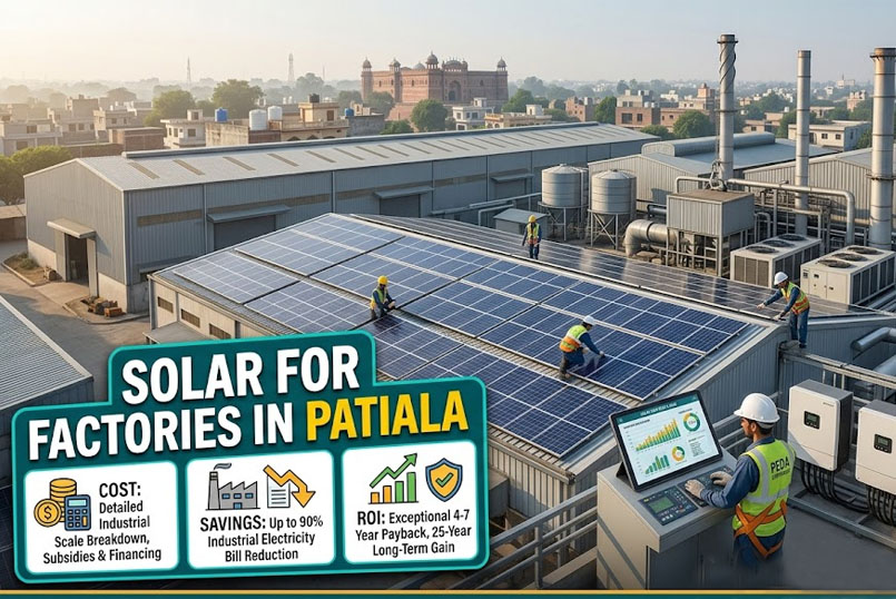 Solar For Factories Solar for Factories in Patiala
